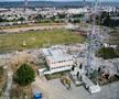Vizită pe șantierul viitoarei arene de 100 de milioane de euro de la Pitești » Tribunele au fost demolate, urmează să fie pusă la pământ „oficiala”