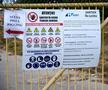Vizită pe șantierul viitoarei arene de 100 de milioane de euro de la Pitești » Tribunele au fost demolate, urmează să fie pusă la pământ „oficiala”