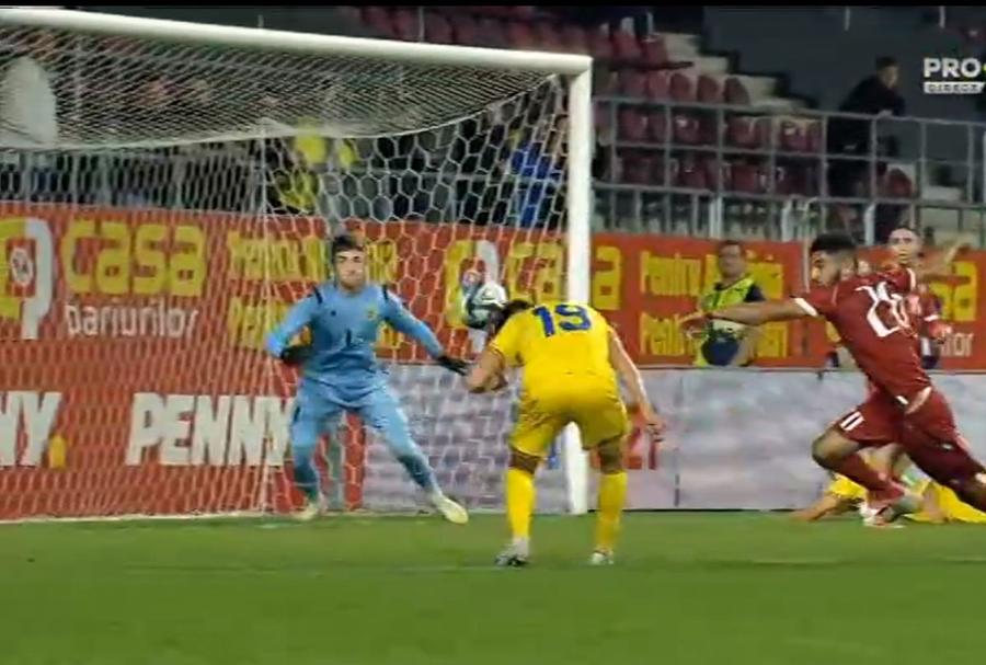 FOTO: captură TV @Pro Arena Pancu revine cu victorie în Giulești » România U21 învinge Armenia U21 și bifează primele puncte în drumul spre EURO 2025