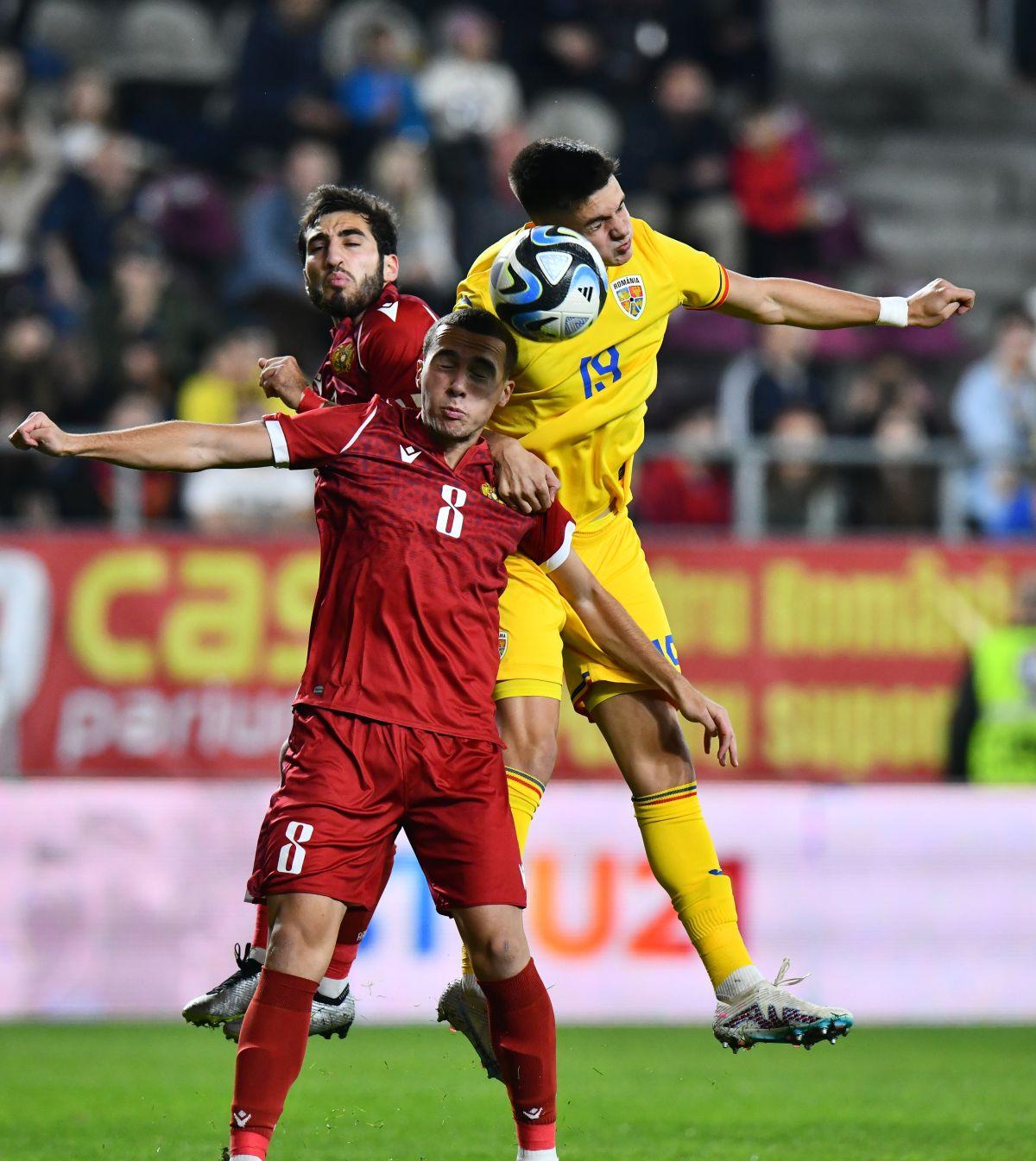 7 detalii remarcate în Giulești, la România U21 - Armenia U21 » Cum a fost surprins Burleanu și ce antrenor din Superligă și-a făcut apariția