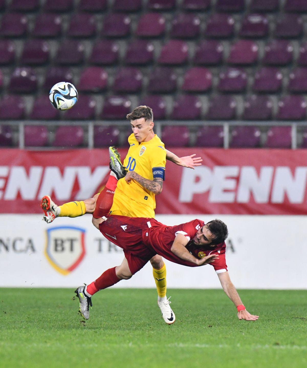 Cele mai spectaculoase imagini din România  U21 - Armenia U21