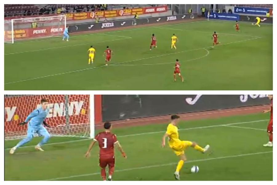 FOTO: captură TV @Pro Arena Pancu revine cu victorie în Giulești » România U21 învinge Armenia U21 și bifează primele puncte în drumul spre EURO 2025