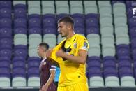 Și-a sfâșiat tricoul de nervi, după Belarus - România 0-0!