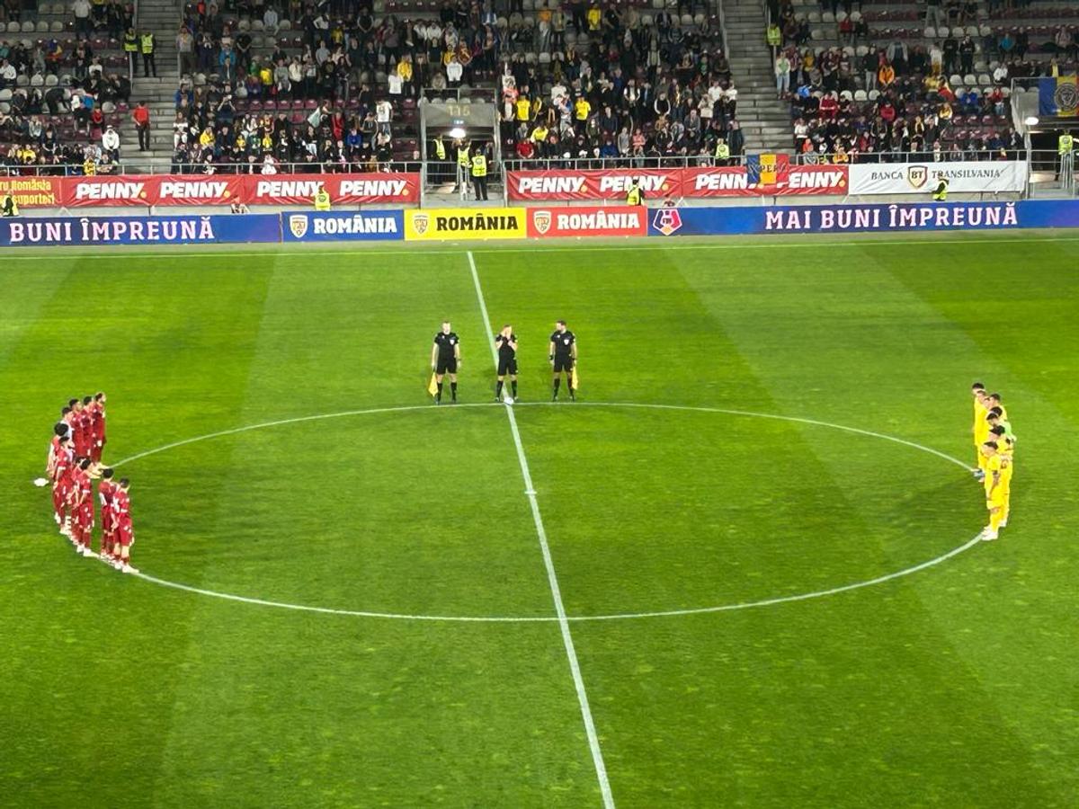 7 detalii remarcate în Giulești, la România U21 - Armenia U21 » Cum a fost surprins Burleanu și ce antrenor din Superligă și-a făcut apariția