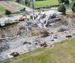 Vizită pe șantierul viitoarei arene de 100 de milioane de euro de la Pitești » Tribunele au fost demolate, urmează să fie pusă la pământ „oficiala”