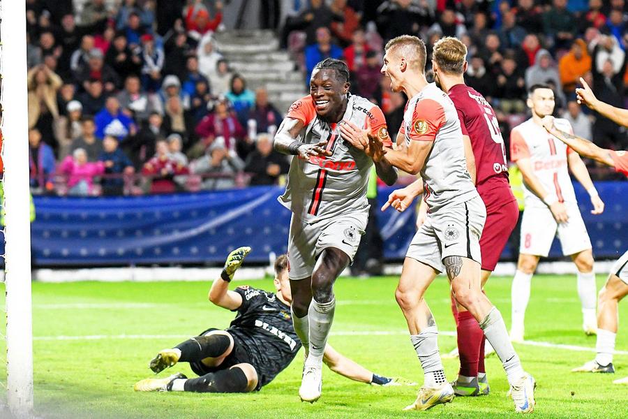 Joyskim Dawa a înscris 11 goluri pentru FCSB // foto: Imago Images CUTREMUR în fotbal: FCSB, Rapid sau Dinamo sunt în pericol ca în 2026 să NU mai obțină licențele, inclusiv pentru cupele europene!
