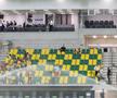 Gheorghe Hagi a stat în tribuna din faţa lojei în care se aflau oficialii FRF FOTO: Ionuţ Iordache (GSP)