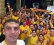 Selfie-ul „de împăcare” // sursă foto: Facebook @ Echipa naționalăde fotbal a României