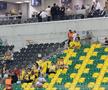 Gheorghe Hagi a stat în tribuna din faţa lojei în care se aflau oficialii FRF FOTO: Ionuţ Iordache (GSP)