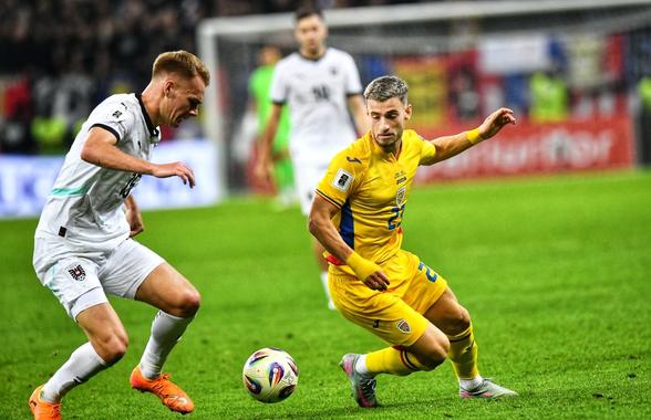 Decisivi în România - Austria: Hagi, Dragomir și Marius Marin au fost aproape de perfecțiune
