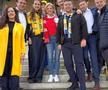 Politicienii români șli austrieci prezenți la meciul de duminică / Sursă foto: Instagram@ Diana Stoica