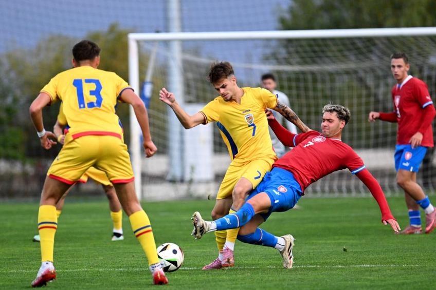 UMILINȚĂ la Buftea » România U20 a fost demolată de Cehia U20 // foto: FRF
