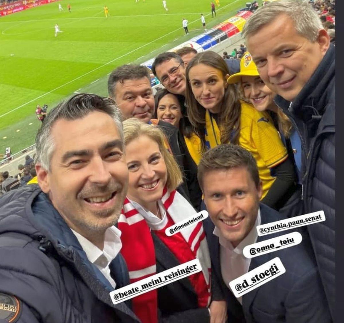 Bilaterală România - Austria, pe Arena Națională: toți politicienii prezenți