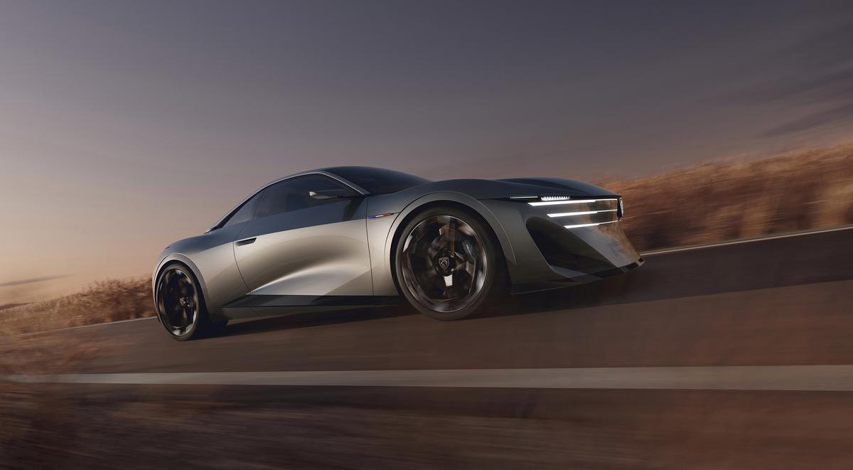 Rachetă electrică! Peugeot a prezentat noul coupe care se încarcă în doar 10 minute