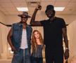 Serge Ibaka (stânga) și Shakira / Foto: Instagram