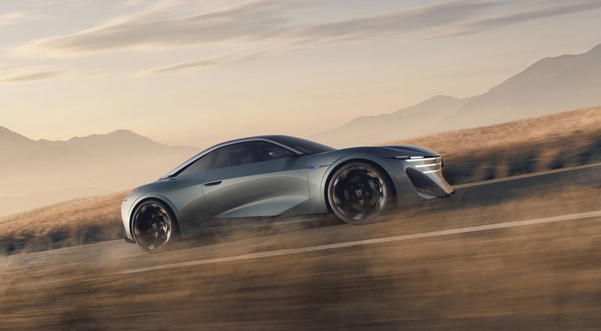 Rachetă electrică! Peugeot a prezentat noul coupe care se încarcă în doar 10 minute