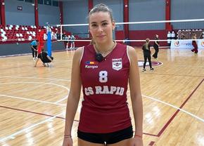 Sora lui Radu Drăgușin a debutat la 17 ani în prima ligă de volei: „Vreau să devin cea mai bună din lume!”