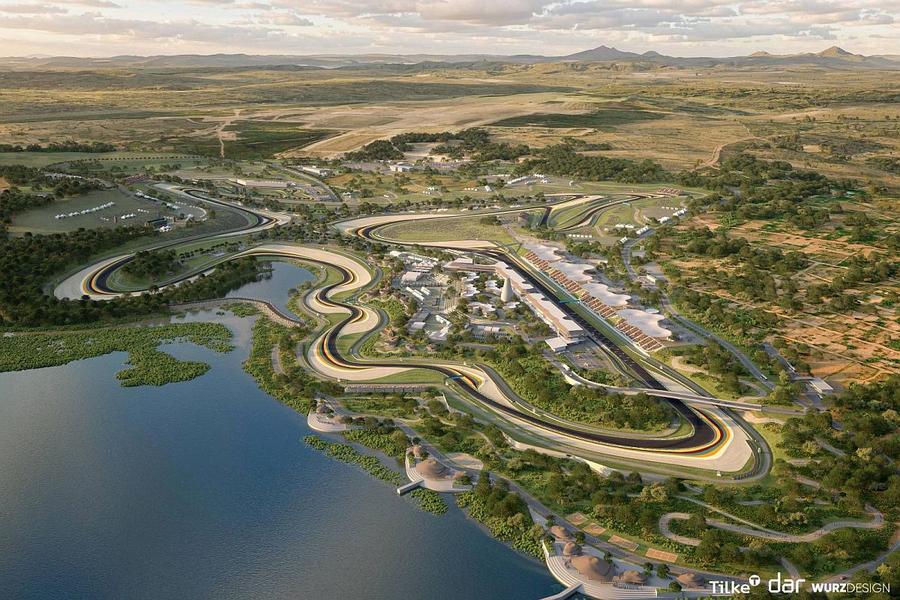 Randare a circuitului din Bugesera / foto: X @ F1 Vestea momentului: acord parafat, revine în Formula 1! „Astăzi este un moment istoric”