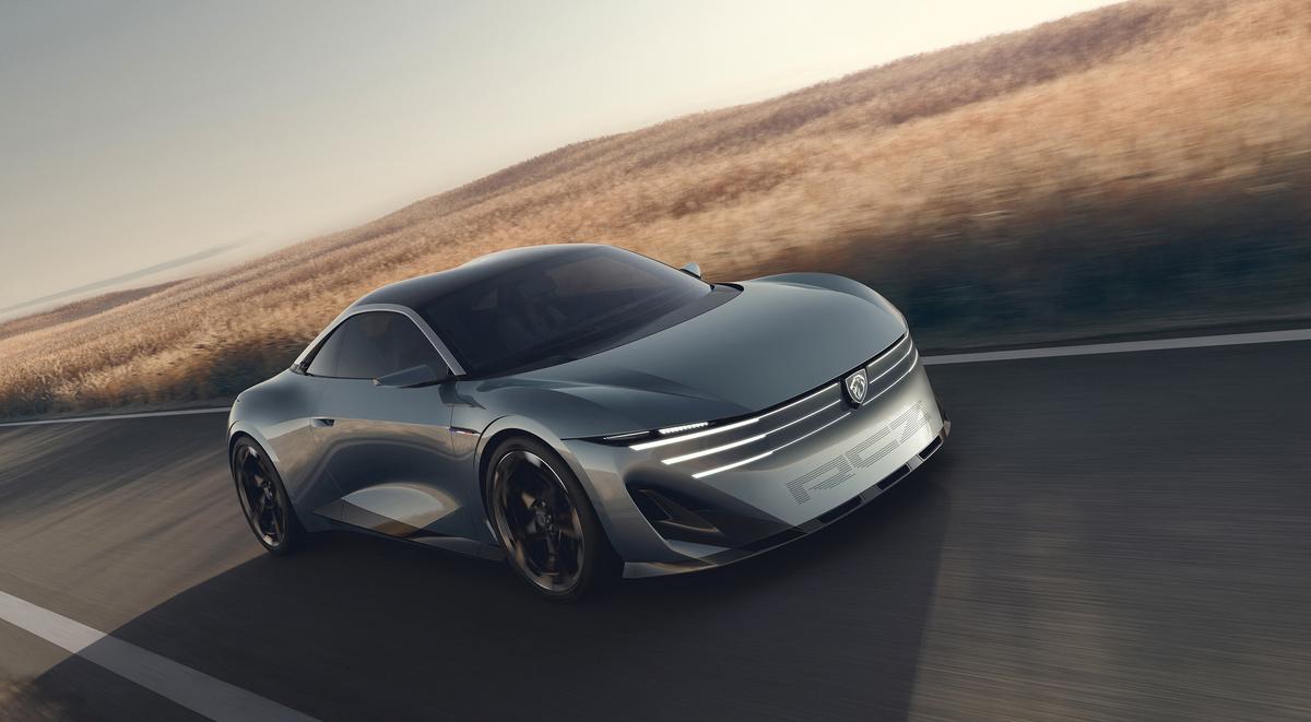 Rachetă electrică! Peugeot a prezentat noul coupe care se încarcă în doar 10 minute
