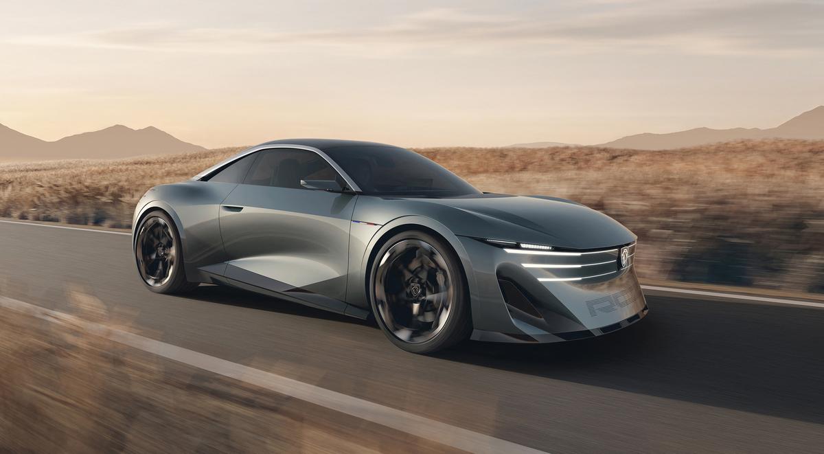 Rachetă electrică! Peugeot a prezentat noul coupe care se încarcă în doar 10 minute