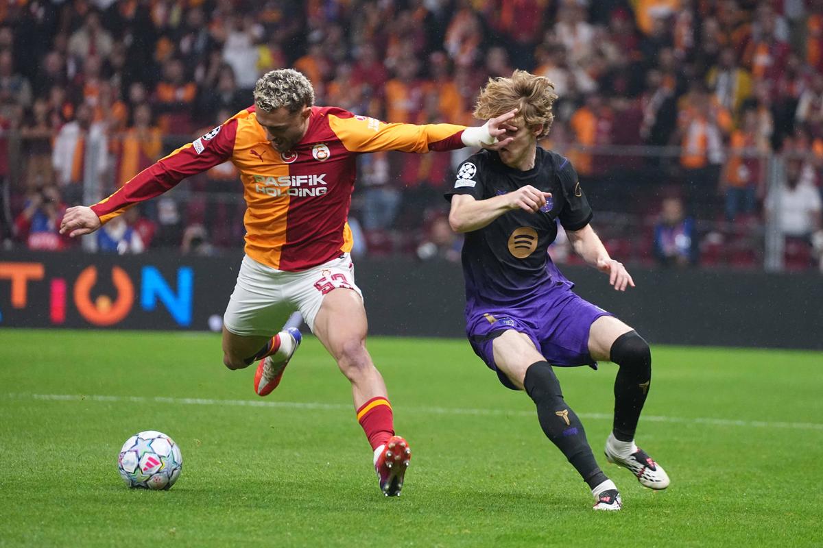 Galatasaray - Barcelona 1-4 » Furtună catalană: chinuită 45 de minute, Barcelona s-a dezlănțuit în a doua repriză