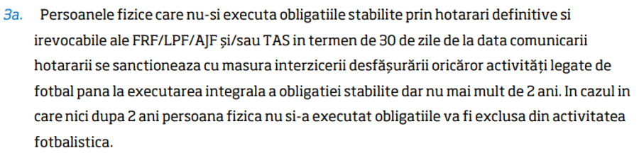 Pasajul relevant din Regulamentul Disciplinar FRF Ziua Z pentru Laurențiu Reghecampf, amenințat inclusiv cu excluderea din fotbal » Cel mai probabil verdict: „100% așa va fi”