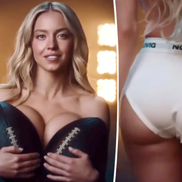 Sydney Sweeney, o nouă reclamă la limită // foto: captură instagram