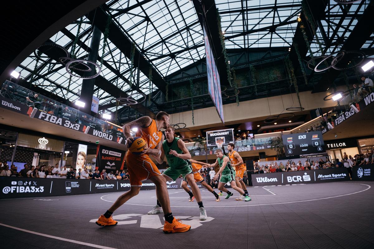 Au câștigat FIBA 3x3 World Tour București! Un campion olimpic de baschet a făcut spectacol