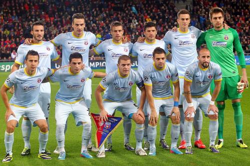 Bourceanu, căpitan la FCSB înaintea duelului cu FC Basel, din sezonul 2013-2014. Foto: ImagoImages