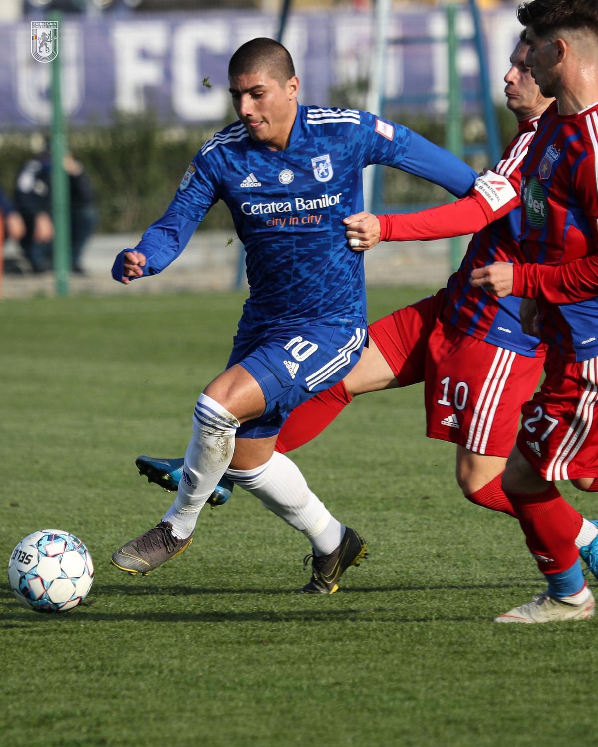 FCU Craiova - CSA Steaua 4-1 » Oltenii au făcut show la primul meci de la revenirea lui Trică
