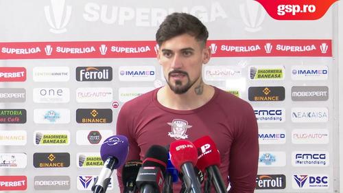 Rapid și CSU Craiova au remizat, scor 2-2, în etapa #18 din Liga 1. Alexandru Albu (29 de ani, mijlocaș central) a vorbit la finalul partidei despre motivația pe care o aveau giuleștenii contra oltenilor.