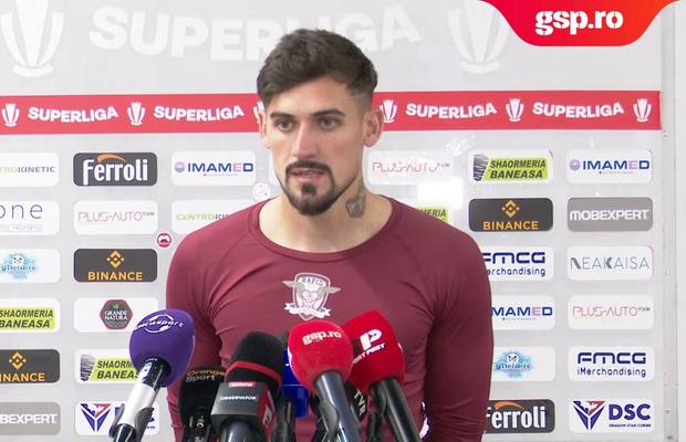 Cum i-a motivat Mutu pe jucătorii Rapidului: „Am intrat ca niște câini turbați”