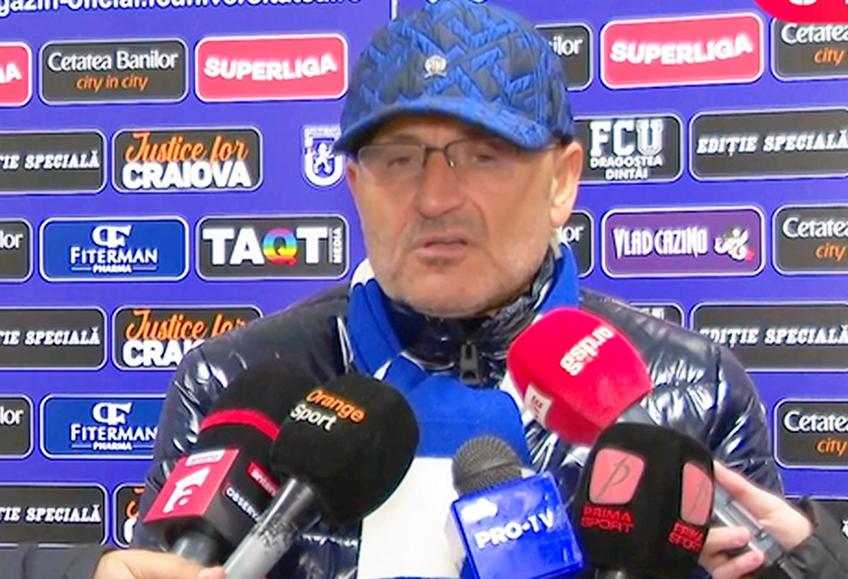 FCSB s-a impus cu 2-0 pe terenul celor de la FCU Craiova, în etapa cu numărul 18 din Superliga. Adrian Mititelu (54 de ani), finanțatorul grupării oltene, are emoții în privința salvării de la retrogradare.