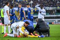 Un fotbalist din Serie A a suferit o accidentare horror și ratează Mondialul din Qatar: imagini dure