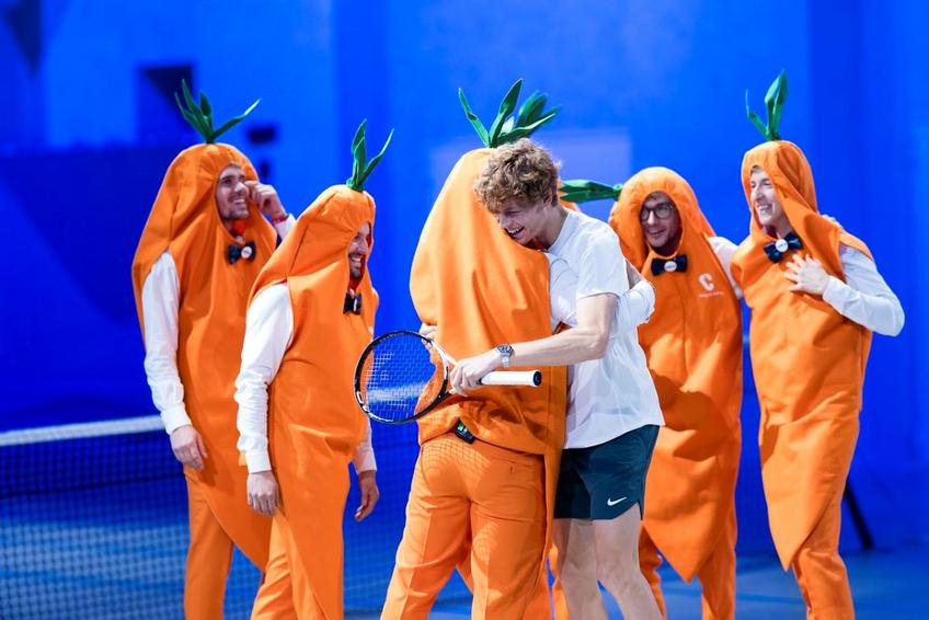 Jannik Sinner și Carota Boys Foto X Carota Boys