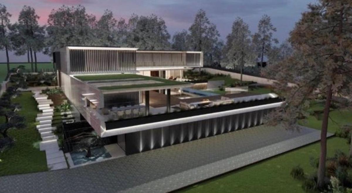 Imagini cu casa în valoare de 21 de milioane de euro a lui Cristiano Ronaldo! Va avea un garaj pentru 20 de mașini, dar și două piscine