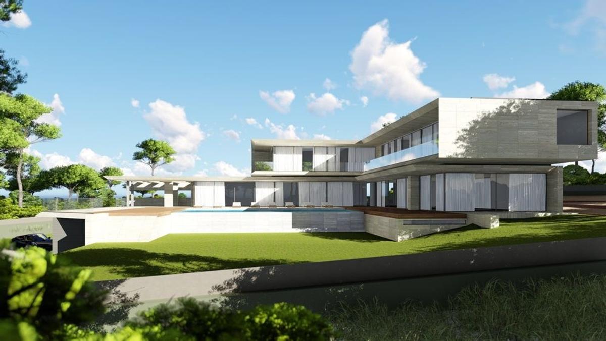 Imagini cu casa în valoare de 21 de milioane de euro a lui Cristiano Ronaldo! Va avea un garaj pentru 20 de mașini, dar și două piscine