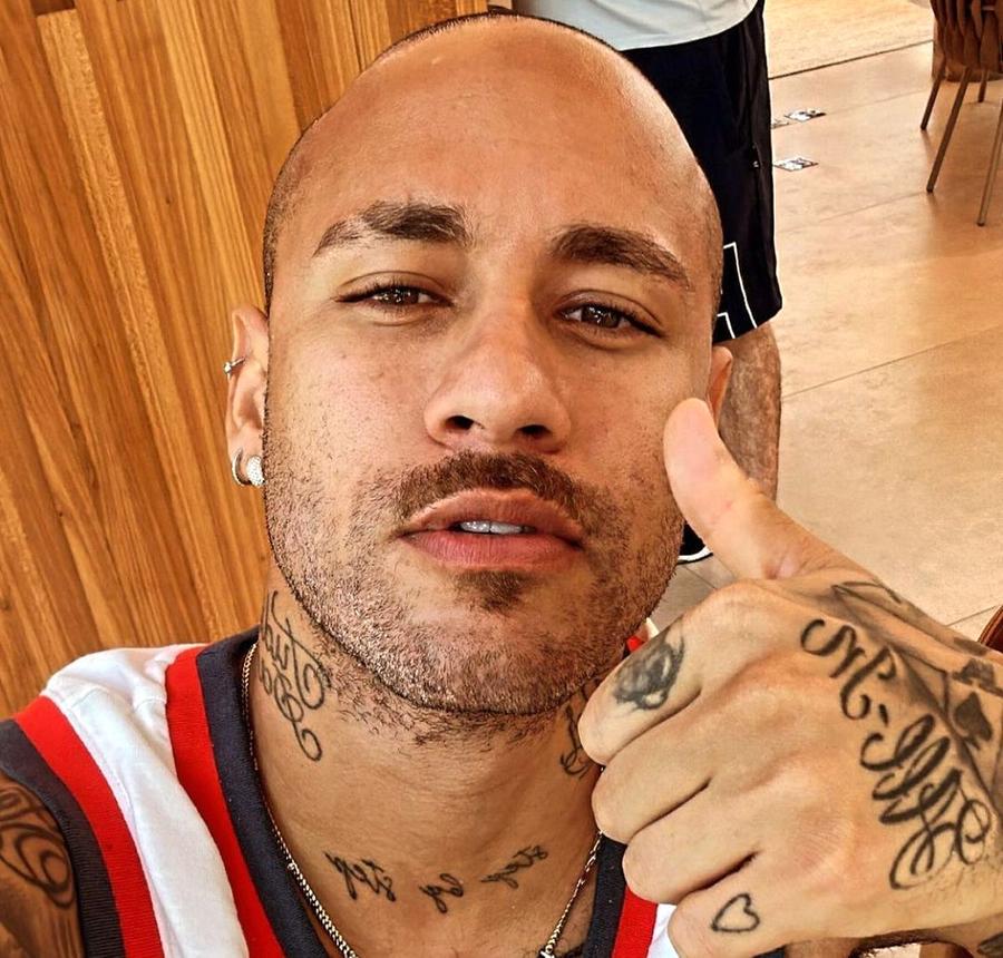 Noul look al lui Neymar // sursă foto: Instagram „New look” » Neymar a făcut o schimbare drastică și i-a șocat pe fani: „Gata, ajunge în Turcia”