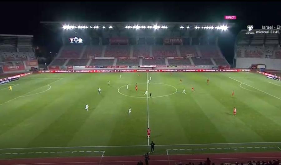 FOTO: Captură TV @Digi Sport 1 Oțelul lui Dorinel, lecție pentru Mircea Rednic » UTA, zvâcniri zadarnice pe final de meci! Clasamentul ACUM