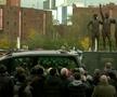 Cortegiul funerar al lui Bobby Charlton