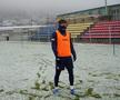 Naționala U20, antrenament în zăpadă