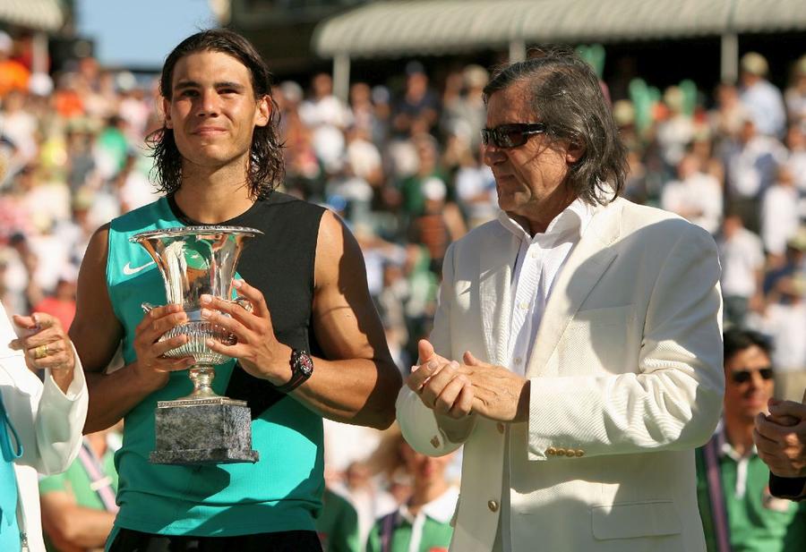 Ilie Năstase și Nadal, după finala de la Roma din 2007 / Sursă foto: Guliver/Getty Images Ilie Năstase a dat verdictul înainte de ultimul turneu din cariera lui Rafael Nadal » Pronosticul lui Nasty
