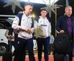 Sosirea echipei naţionale la hotelul Zenica Foto: Ionuţ Iordache (GSP)