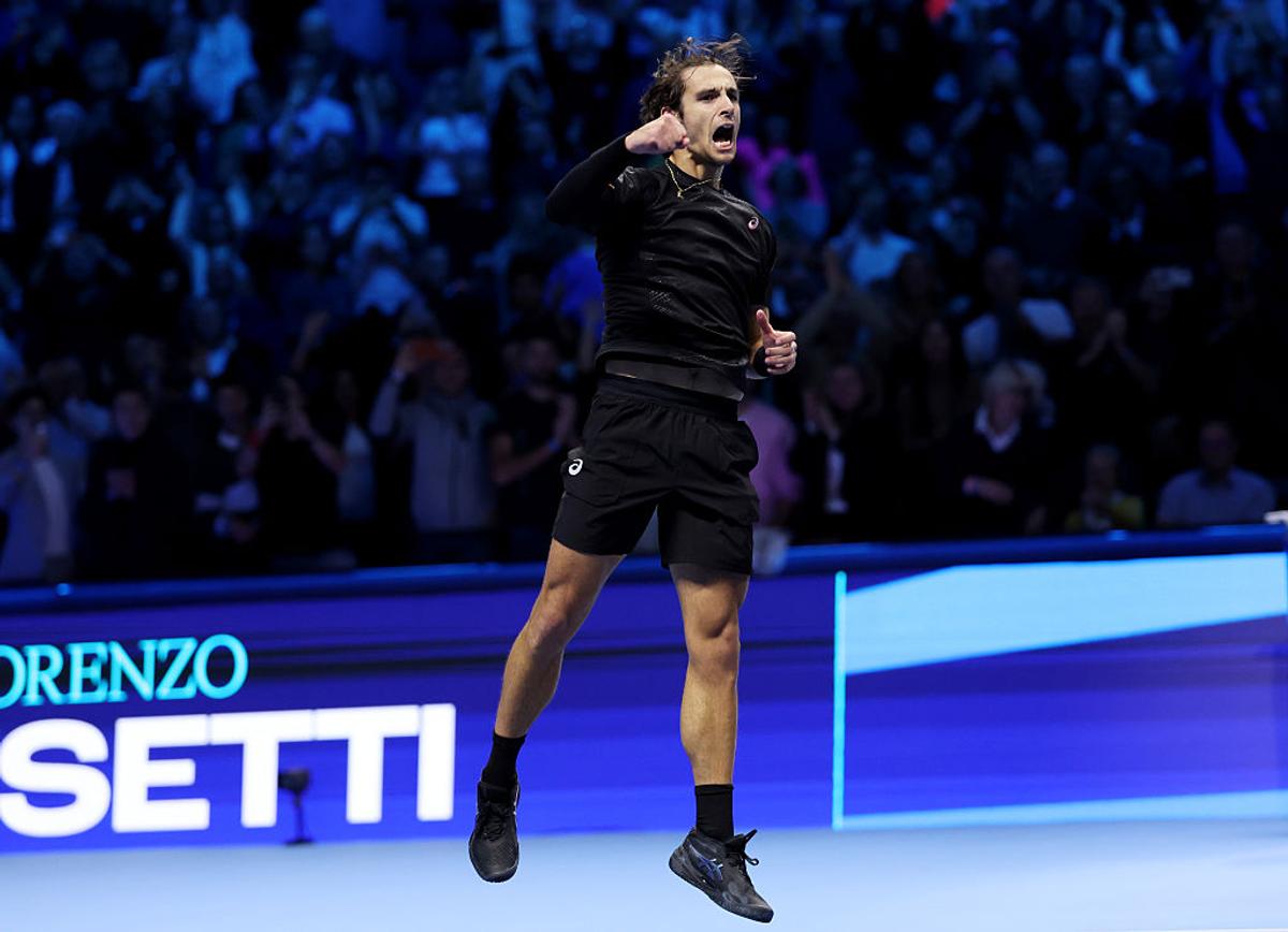 Lorenzo Musetti la Turneul Campionilor 2025