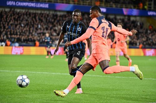 Ordonez în duel cu Rashford în Liga Campionilor / Imago Images