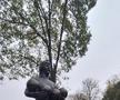 Statuia lui Helmut Duckadam, dezvăluită la Semlac