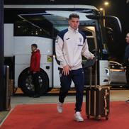 Sosirea echipei naţionale la hotelul Zenica Foto: Ionuţ Iordache (GSP)