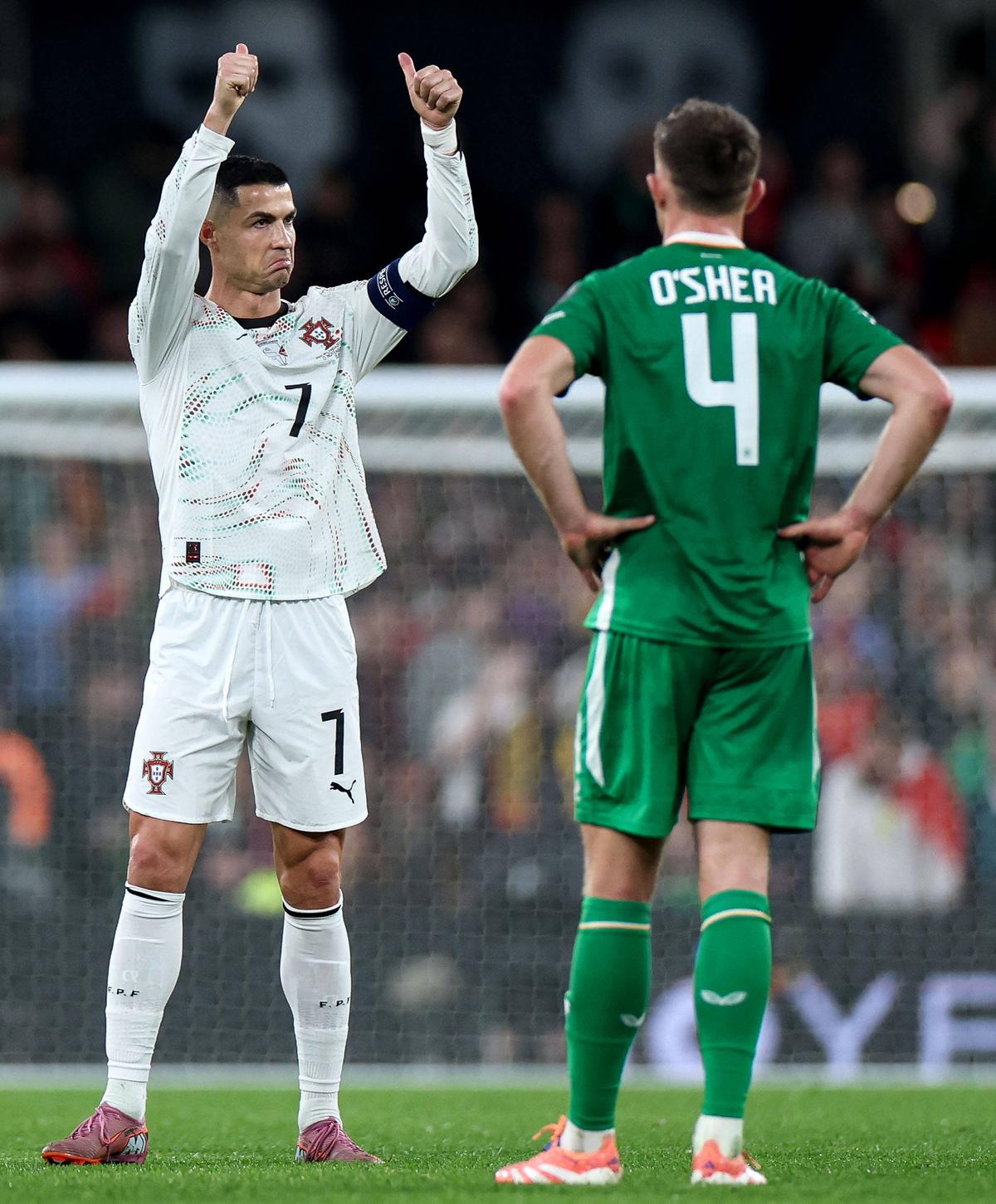 Cristiano Ronaldo, eliminat în Irlanda - Portugalia
