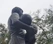 Statuia lui Helmut Duckadam, dezvăluită la Semlac