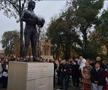 Statuia lui Helmut Duckadam, dezvăluită la Semlac